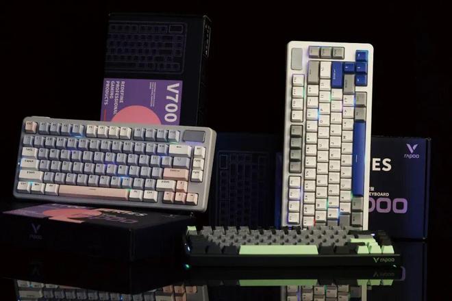 柏V700DIY-75多模机械键盘澳门新葡京网站小巧便携可玩性强！雷(图8)